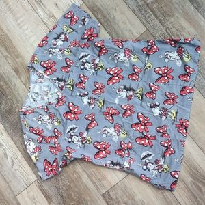 Like New Disney Brand Minnie Mouse Scrub Top Medium